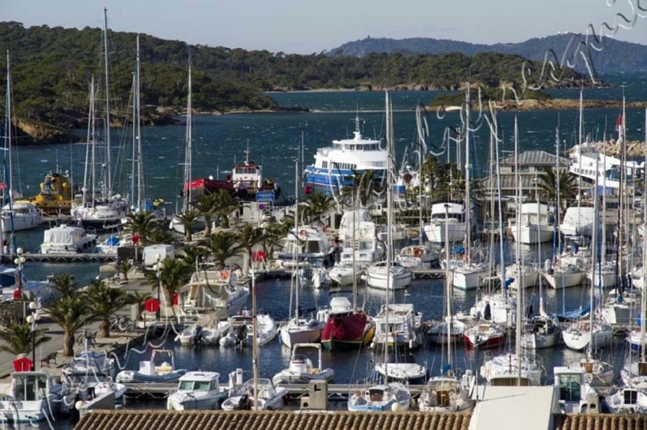 Magnifique Parc De La Presqu'Ile Avec Piscine Et Plage Face A Porquerolles ! Єр Екстер'єр фото